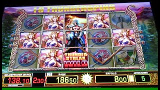 Vikings of Fortune Thunder Bonus auf 2€ Gewonnen! Merkur Magie Tr5