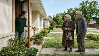 An Elderly Couple Pretended to Be Homeless — Only the Daughter-in-Law They Disliked Opened the Door