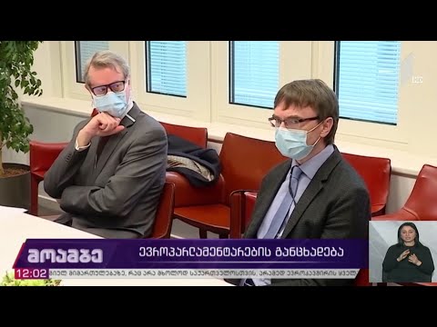 ევროპარლამენტარების განცხადება საქართველოს საკითხზე