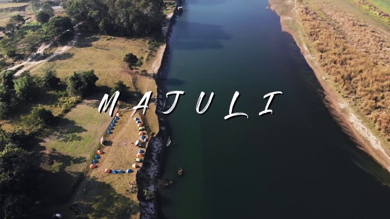 Majuli World Largest river Island Dji Mavic air 4k