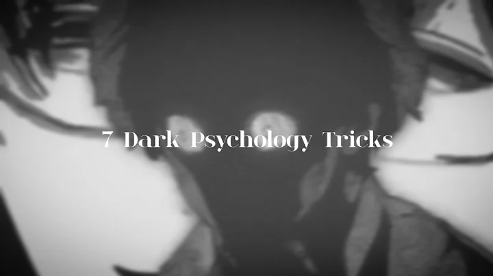 7 Dark Psychology Tricks 💀 That you must know......