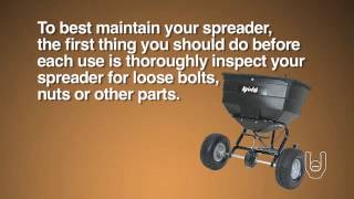 Fixing a Locked Up Spreader & Maintenance