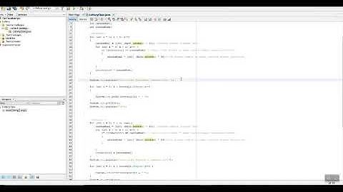 Java - Generating Lottery Numbers