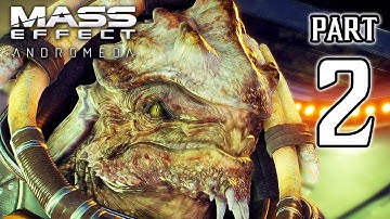 MASS EFFECT ANDROMEDA Walkthrough PART 2 No Commentary Gameplay @ 1080p HD ✔