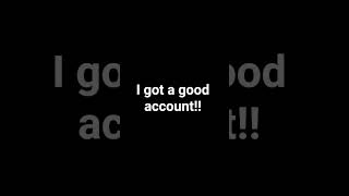 I got a good account in BMGO!!😱 #giveaways #shorts