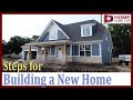 Building a House - Overview on Steps to Expect During New Home Construction Build Process