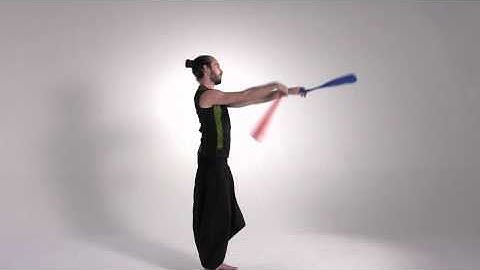 Poi Spinning Loop: The 1.5 weave swoopy back towards the head thingy