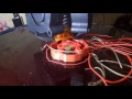 Dual Extrusion, Single nozzle test #1
