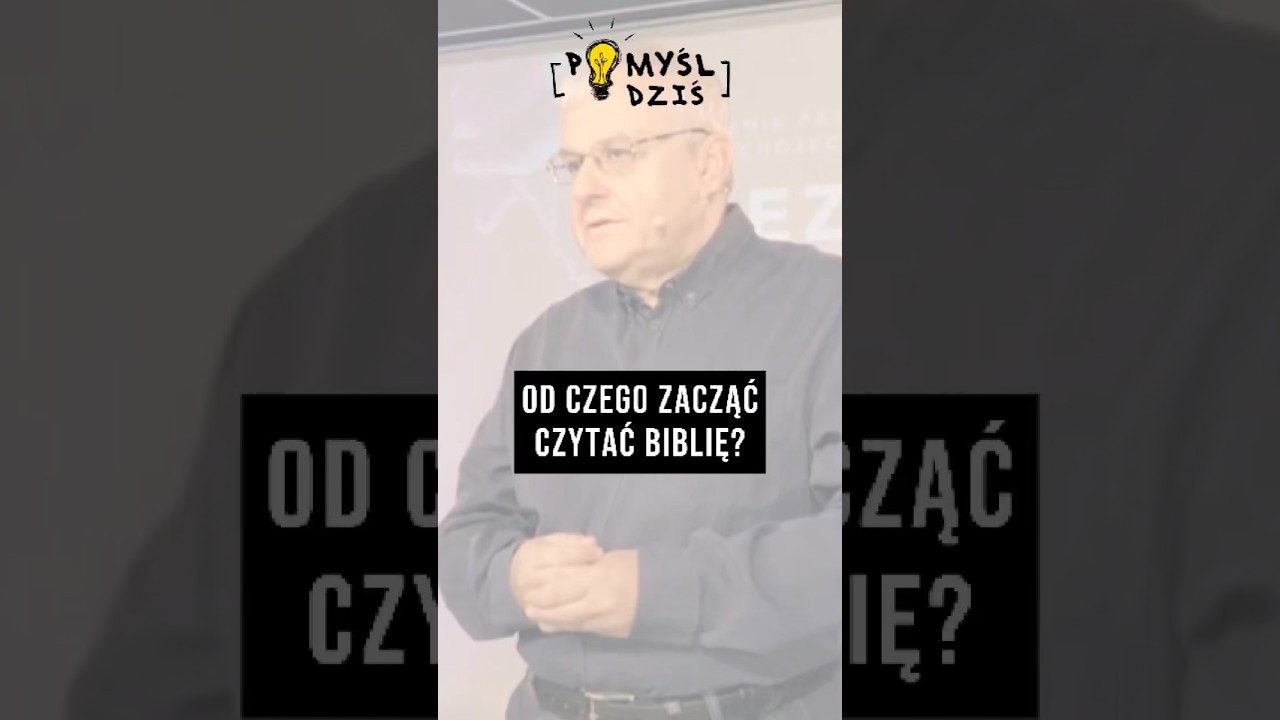 🟢 Od czego zacząć czytać Biblię? #PomyślDziś #2009 episode artwork