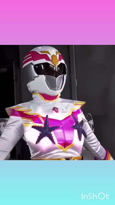 Jetman White Swan Ranger Defeated 😅 #powerrangers #shorts  #tokusatsu #sentai  #gigaheroines