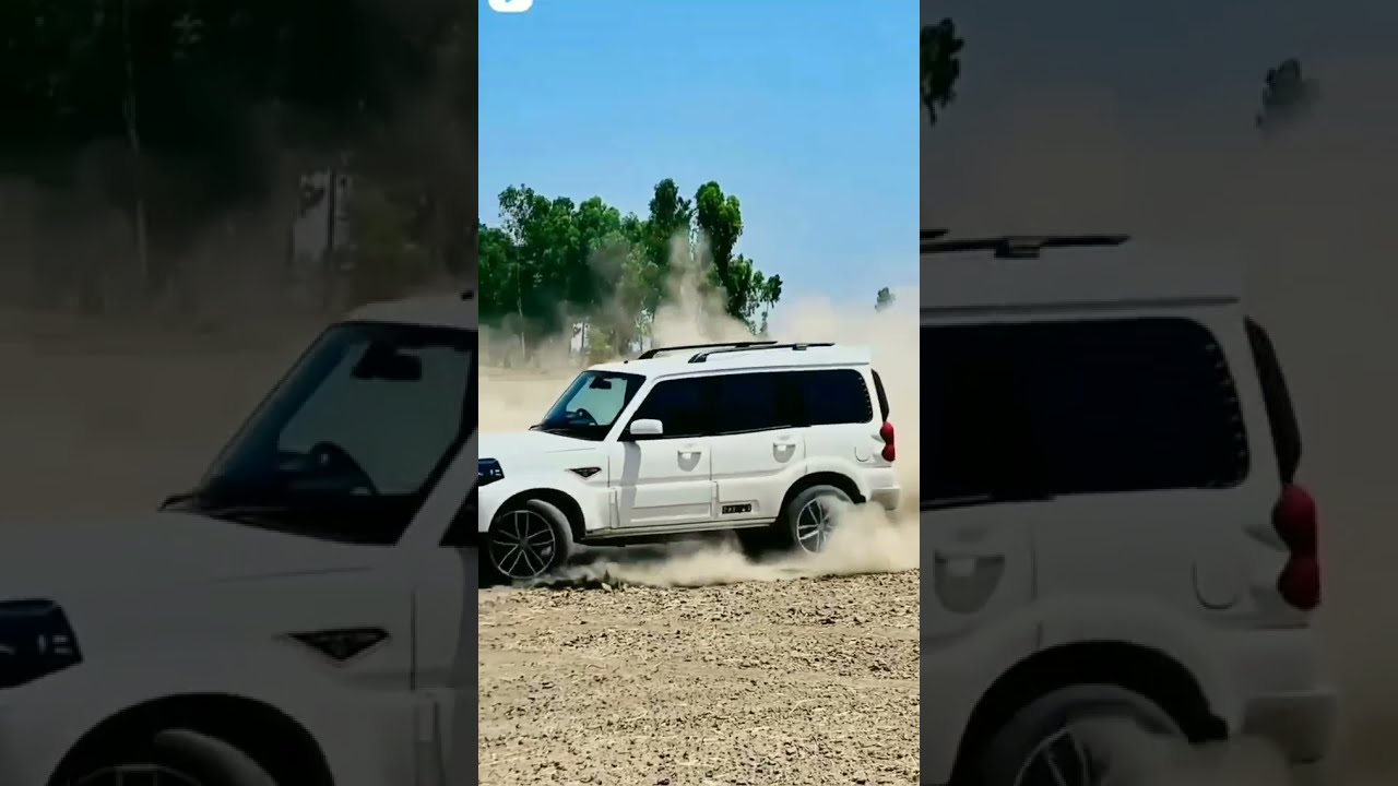 Mahindra SCORPIO S11 Stunt In Field With 22 Inch Alloys