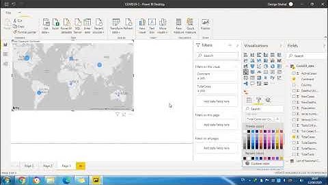 How to Create a Map Visualization by Power BI