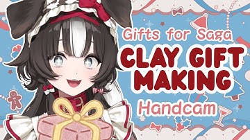 【CLAY HANDCAM】Making Saga mascots out of clay!!