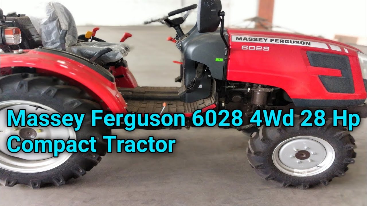 Massey Ferguson 6028 4Wd 28 Hp Tractor 2021