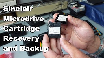 Sinclair Microdrive Cartridge Revival and Backup via vDrive ZX