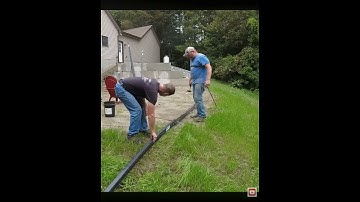 My FAVORITE Forms for Curved Concrete! #shorts