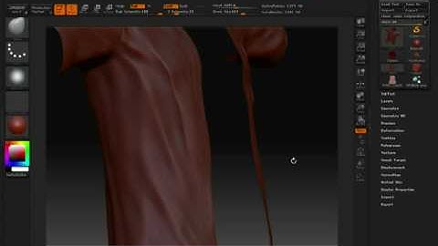 ZBrush: Using custom alphas to sculpt a zipper