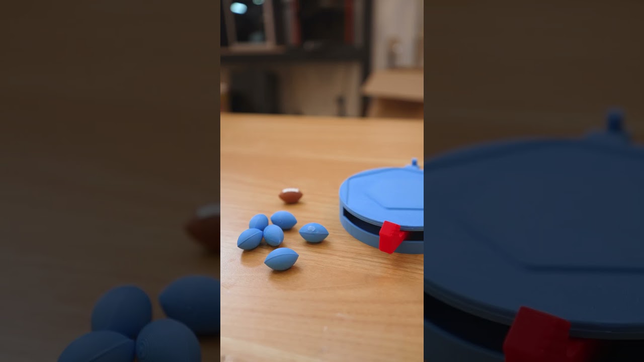 We're continuing to make our desktop #football game!! #3dprinting #diy #filedrop