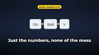 Paste Values Only in Excel