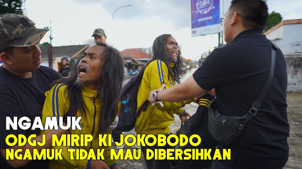 GAWAT !! ODGJ MIRIP KI JOKOBODO INI BERONTAK TIDAK MAU DIBERSIHKAN GUYS