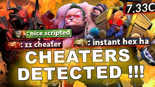 Dota 2 Cheaters - 10+ CHEATERS with FULL PACK OF SCRIPTS !!! 7.33c