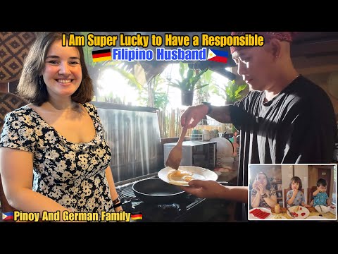 He Always Wakes up Early to Prepare our Breakfast|Im Lucky to Have A Responsible Filipino Husband!
