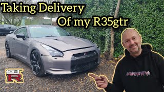 Delivery of my Cheap R35gtr from copart, part1