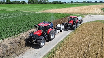 CMC-compost omzetten | Case IH Puma 165/240 | Loonbedrijf Rijskamp | 2025