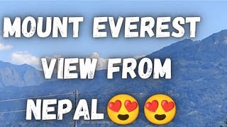 The Greatest view of Mount Everest from Nepal | Exploring Nepal??