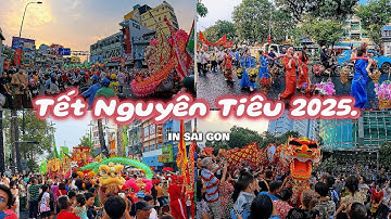 Tết Nguyên Tiêu 2025 | Văn Hóa Người Hoa khu Chợ Lớn Quận 5 | Đường Phố 4K