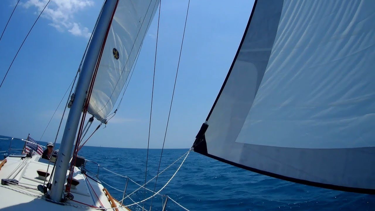 Pearson 282 Sail to Kenosha YouTube