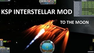 KSP - Interstellar Mod: SSTO Tutorial | LANDING ON THE MUN | Part 1
