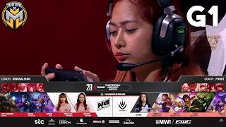 NAVI vs TRY | Game 1 | MLBB MWI at EWC 2026 | Knockout Stage screenshot 2