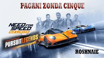 NFS No Limits Pagani Zonda Cinque Day 7 Race 14