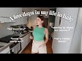 Life in Italy as a foreigner vlog (super honest)