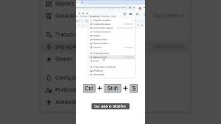 Como Digitar por Voz no Google Docs! 🎙️✨ #shorts #googledocs #dicas
