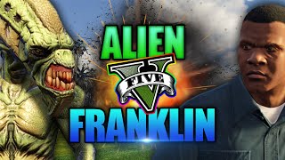 Funny alien fight | Alien returns | GTA 5