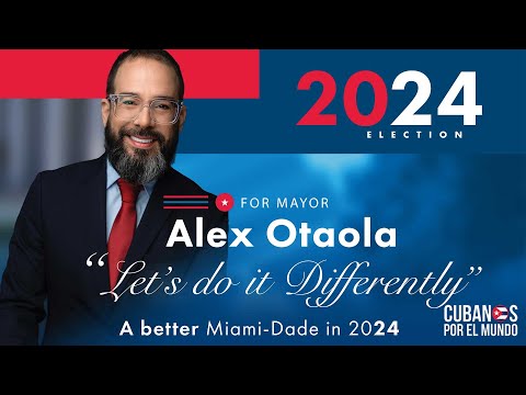 Lanzamiento de campaña de Alex Otaola para la alcaldía del Condado Miami-Dade (24 de abril del 2023)