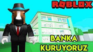 🏦 Kendi Bankamızı Kuruyoruz 🏦 | Bank Tycoon | Roblox Türkçe