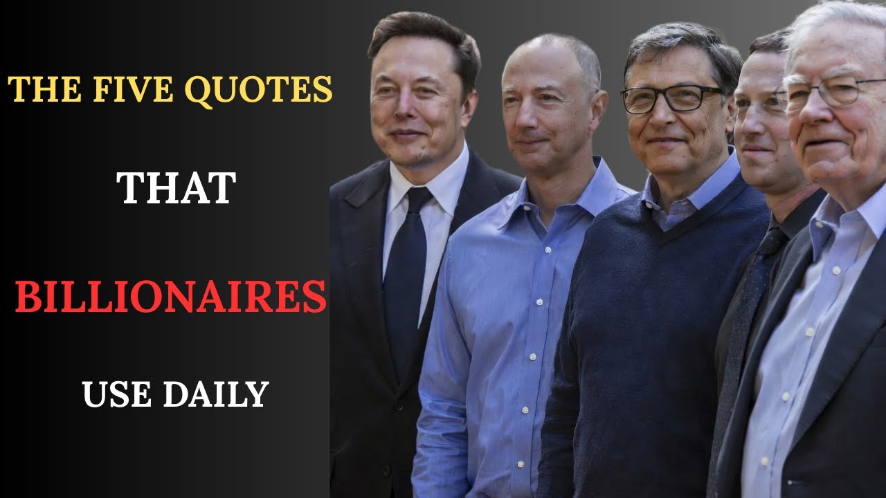 The BILLIONAIRES QUOTES| stoicism