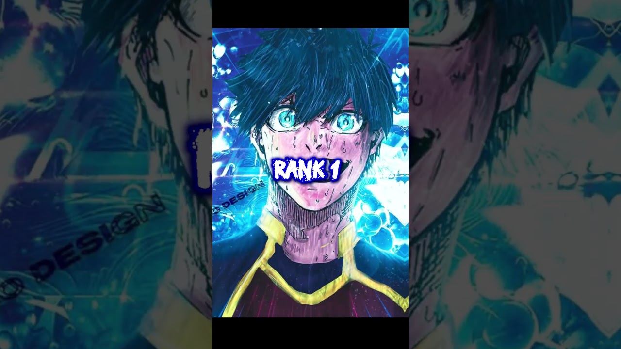 Isagi Yoichi 🗣️🔥💯 Rank 299 to Rank 1|| Blue lock edit ||