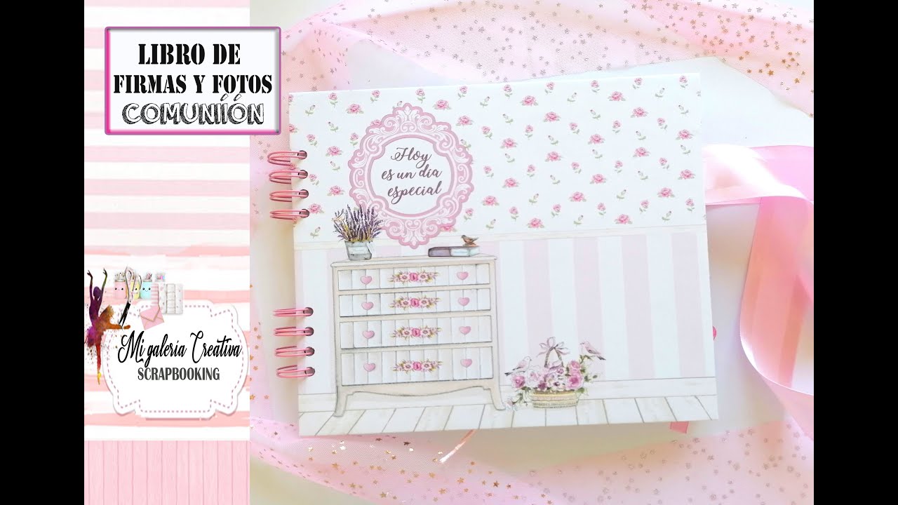 LIBRO DE FIRMAS Y FOTOS "Un día especial"