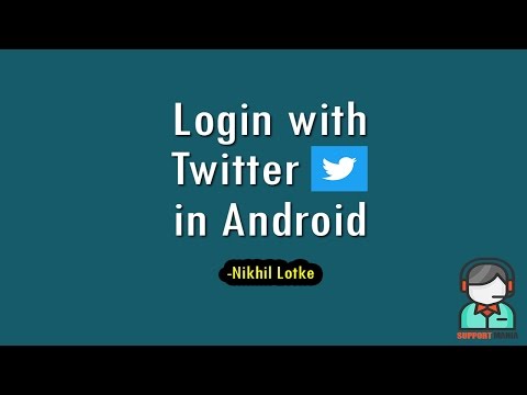 Login with Twitter (Fabric) in Android Using Android Studio