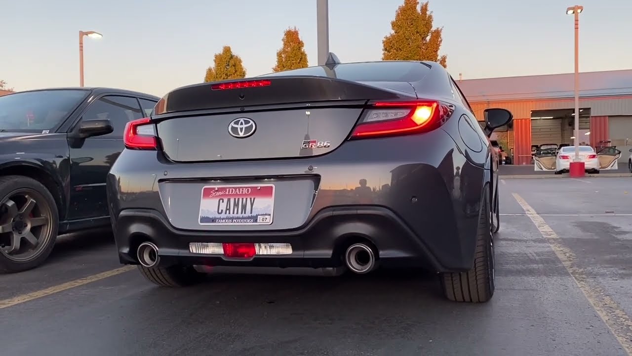 2023 GR86 Cold Start and Revs (Unbolted Muffler)