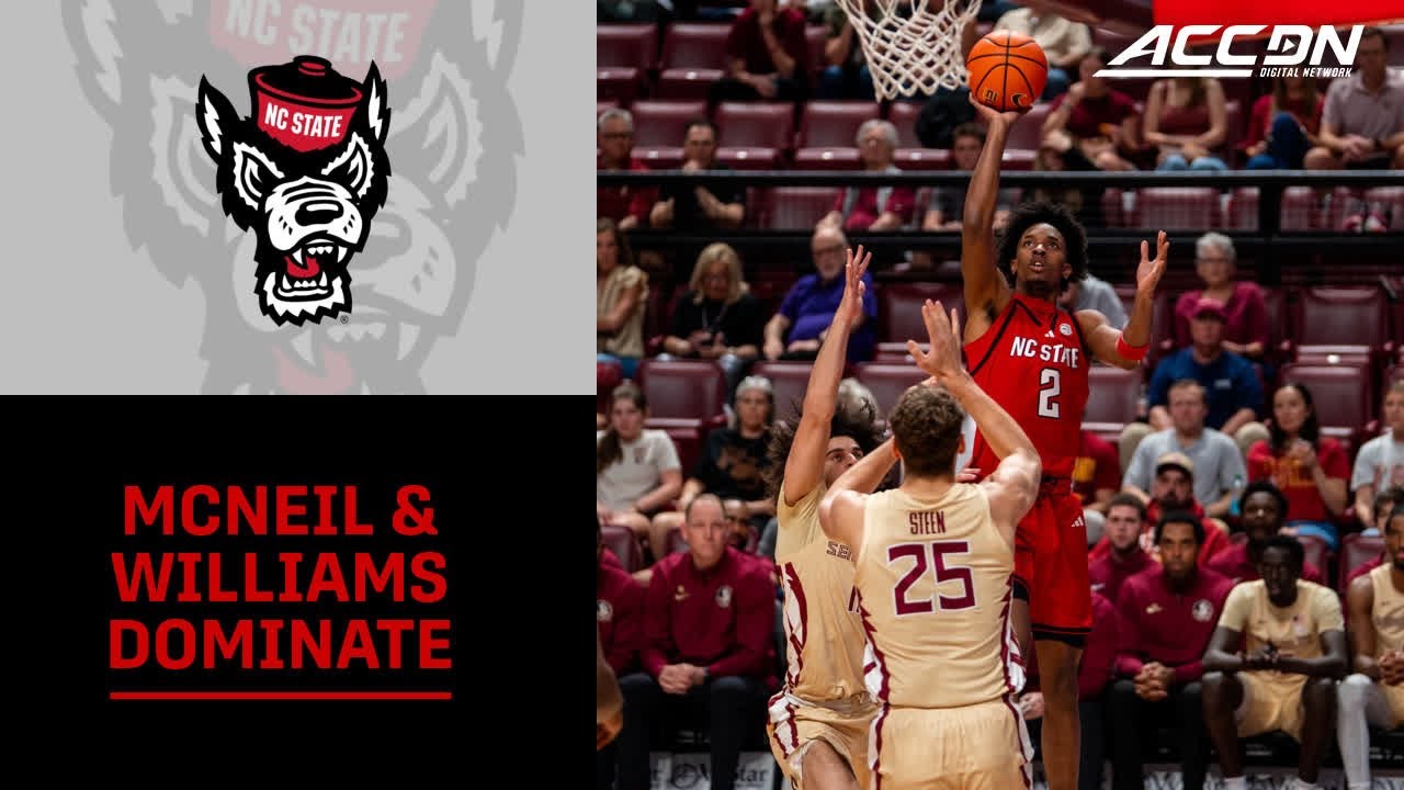 NC State's Darrion Williams & Paul McNeil Dominate In Road Win