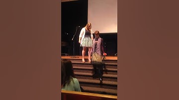 Sammi Pinning Ceremony EMU 4/26/2015