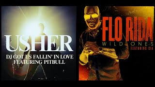 Usher - DJ Got Us Fallin' In Love (feat. Pitbull X Flo Rida - Wild Ones (feat. Sia) (Bennys Mashups)