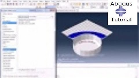 Simulation of punching in Abaqus (part 2)