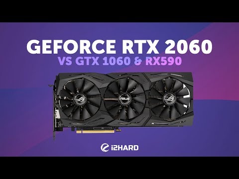 Тест ASUS ROG STRIX RTX 2060 OC: сравнение с GeForce GTX 1060 и Radeon RX590