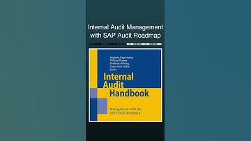 Internal Audit Management with SAP Audit Roadmap